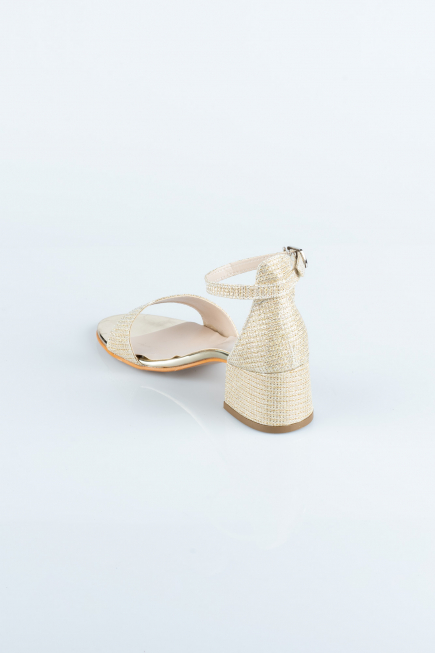 Gold Kids Shoe SE769