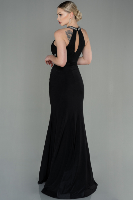 Long Black Mermaid Prom Dress ABU2940