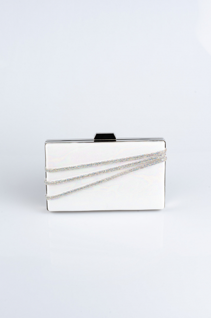 Pearl Plaster Fabric Night Bag SH819