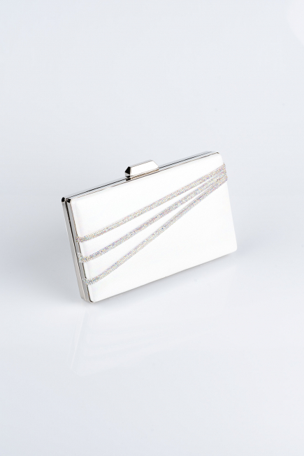 Pearl Plaster Fabric Night Bag SH819