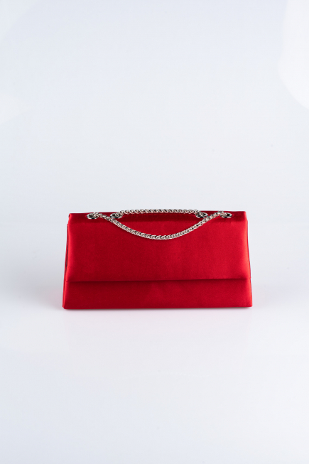 Red Satin Night Bag SH818