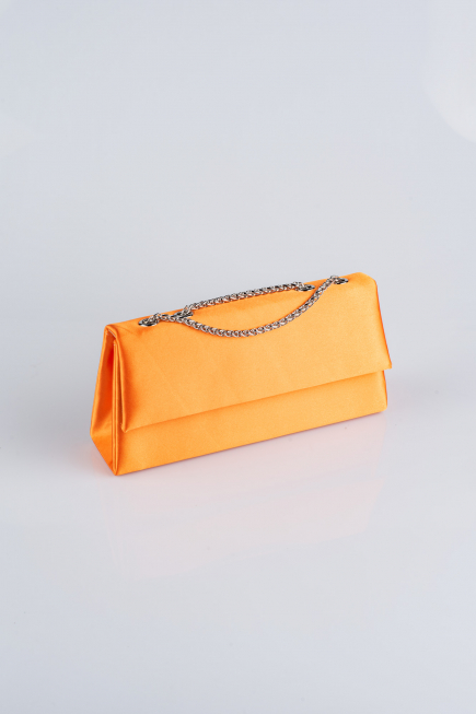 Orange Satin Night Bag SH818