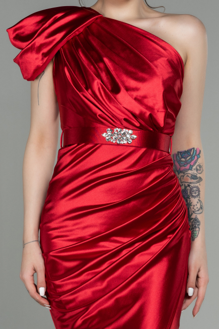Long Red Evening Dress ABU2982