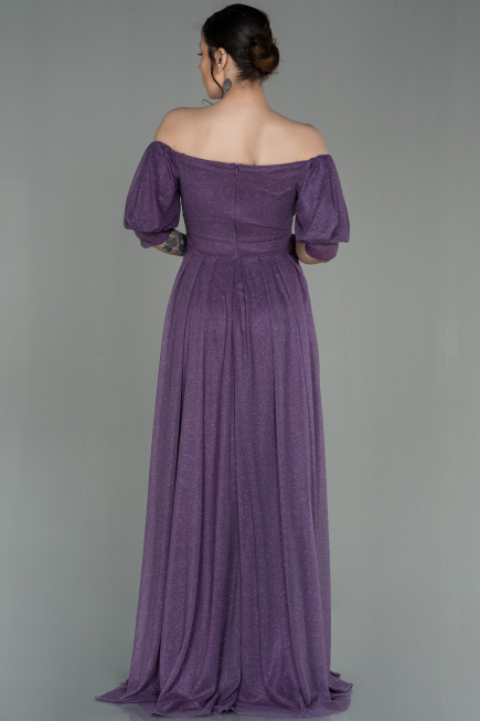 Long Lavender Evening Dress ABU2983