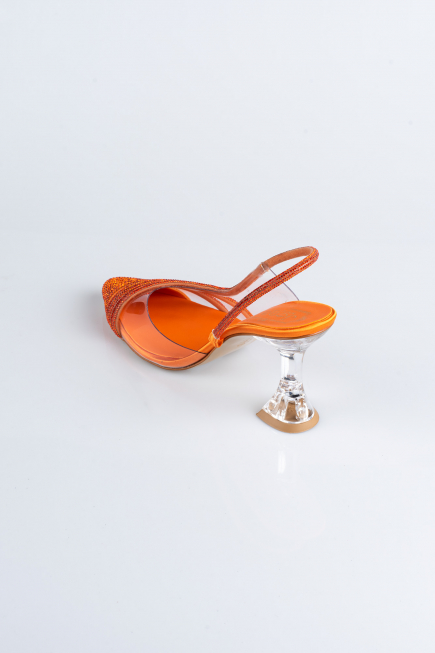 Orange Stony Evening Shoe MJ1057