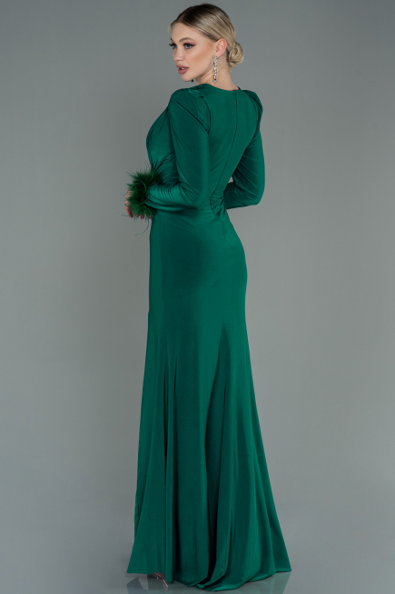Long Emerald Green Evening Dress ABU2804
