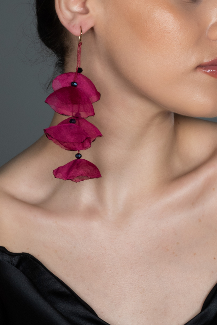 Plum Earring UK575