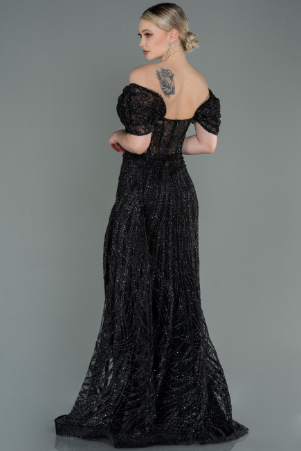 Black Long Evening Dress ABU2706