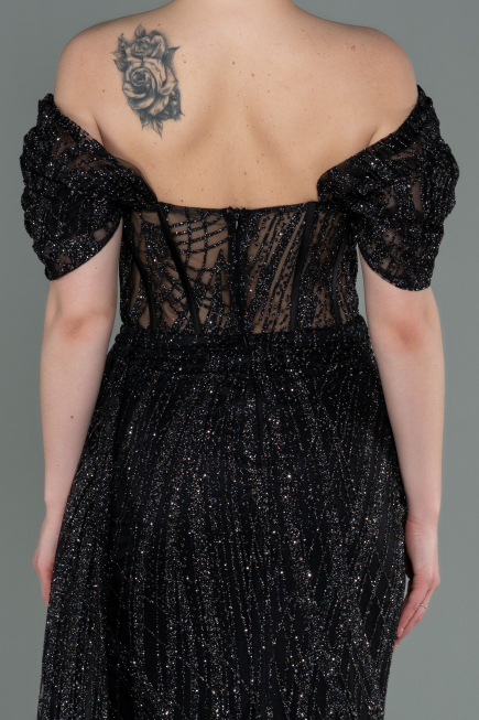 Black Long Evening Dress ABU2706