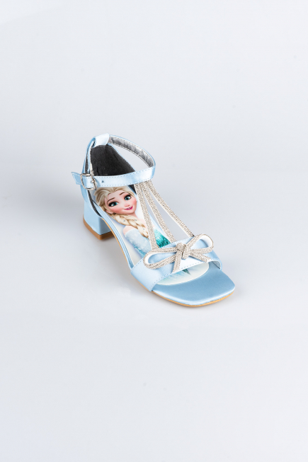 Light Blue Mirror Kids Shoe HR100