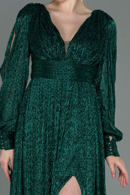 Emerald Green Long Evening Dress ABU2905
