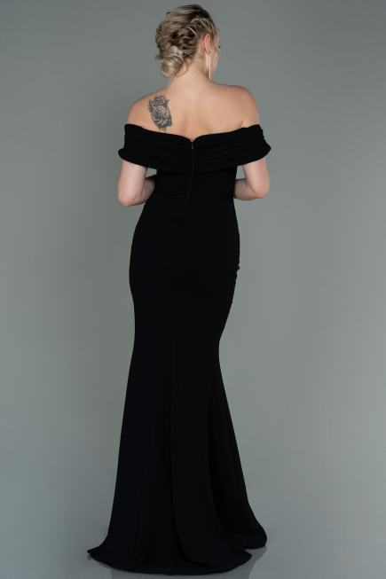 Long Black Evening Dress ABU3156