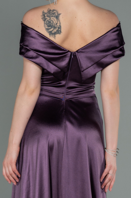 Long Lavender Prom Gown ABU3157