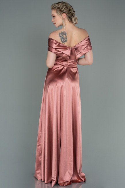 Long Onion Skin Prom Gown ABU3157