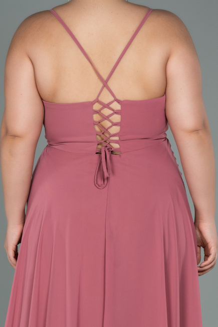 Onion Skin Long Plus Size Evening Dress ABU1324