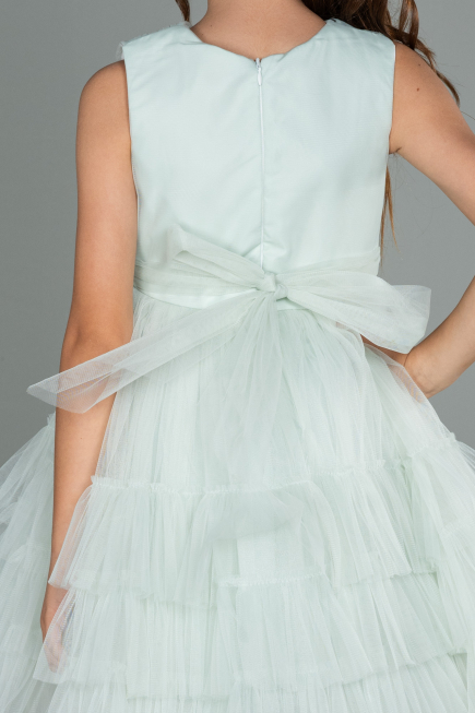 Short Mint Girl Dress ABK1769
