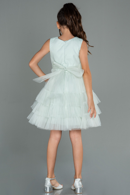 Short Mint Girl Dress ABK1769