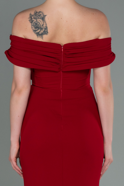 Long Red Evening Dress ABU3156