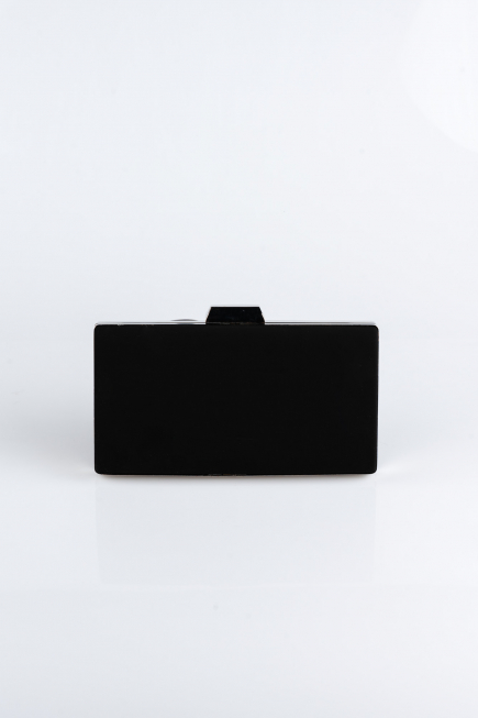 Black Suede Night Bag SH813