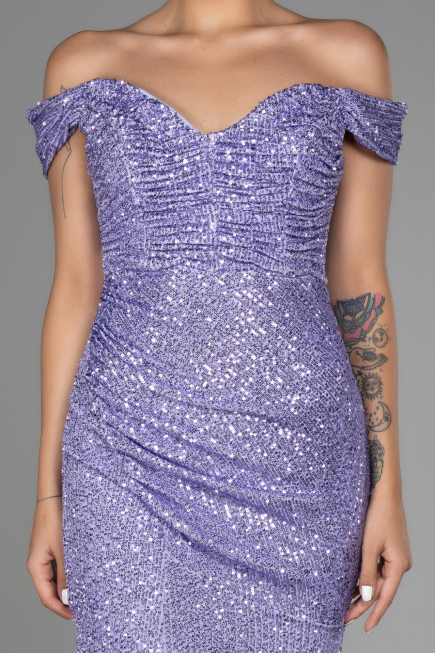 Long Lila Scaly Mermaid Evening Dress ABU3202