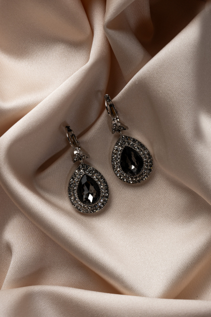Anthracite Earring UK527