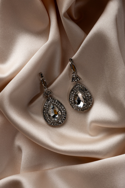 Silver Earring UK527