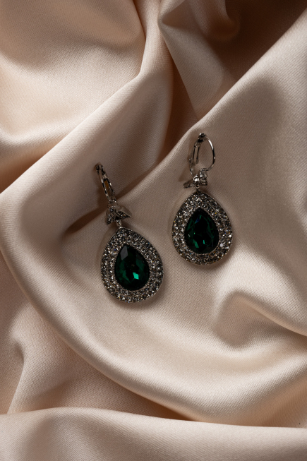 Emerald Green Earring UK527