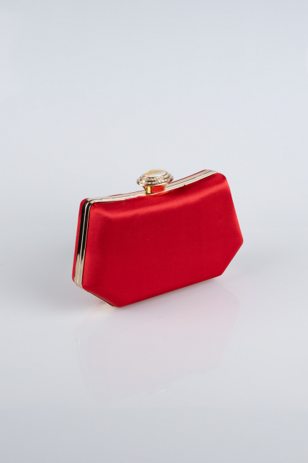 Red Satin Night Bag SH812