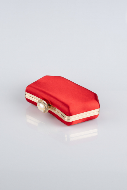 Red Satin Night Bag SH812