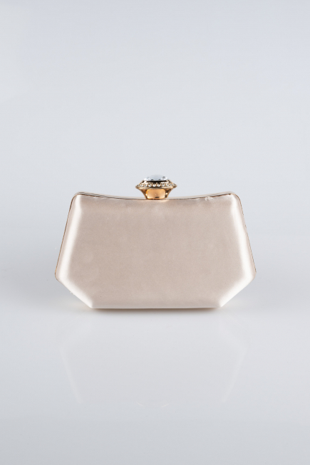 Cream Satin Night Bag SH812