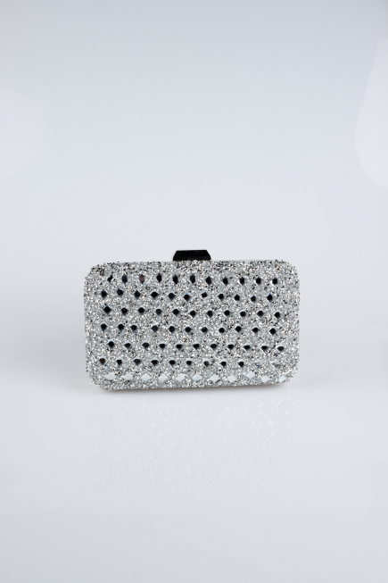 Silver Stony Night Bag SH827