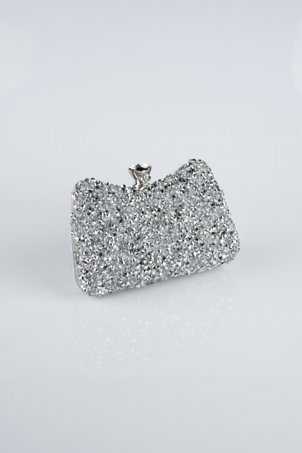Silver Stony Night Bag SH828