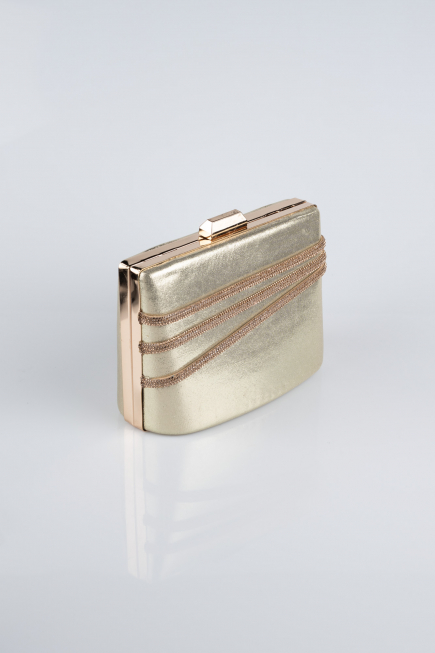 Gold Plaster Fabric Night Bag SH822