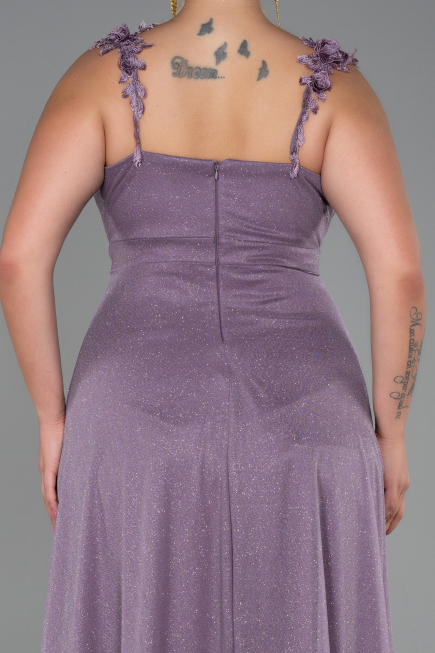 Lavender Long Oversized Evening Dress ABU3174