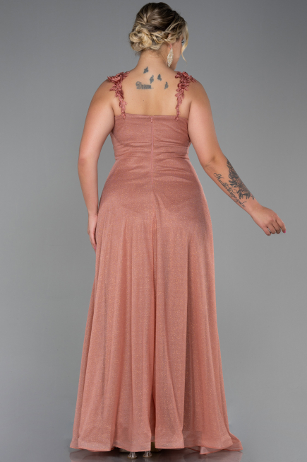 Long Onion Skin Oversized Evening Dress ABU3174