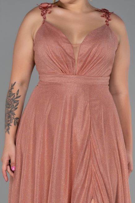 Long Onion Skin Oversized Evening Dress ABU3174