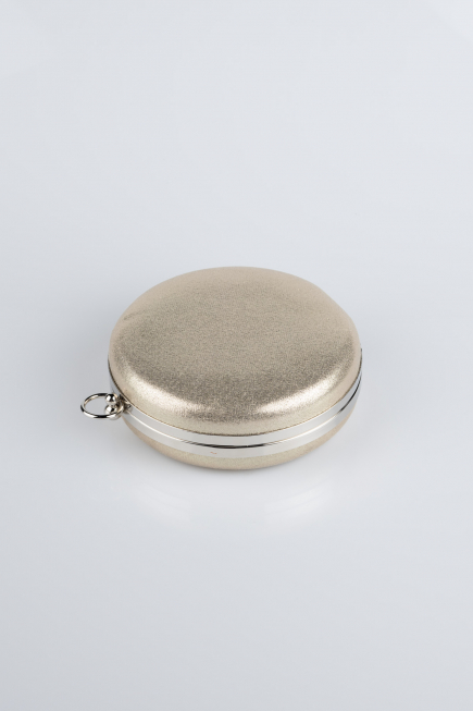 Light Gold Plaster Fabric Box Bag V0259
