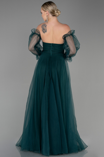 Long Emerald Green Evening Dress ABU2076