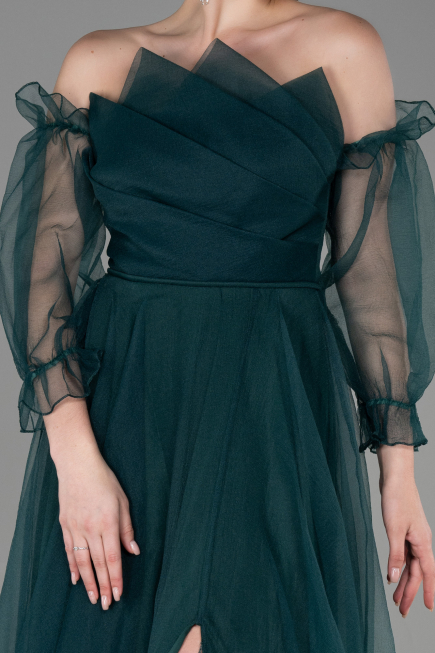 Long Emerald Green Evening Dress ABU2076