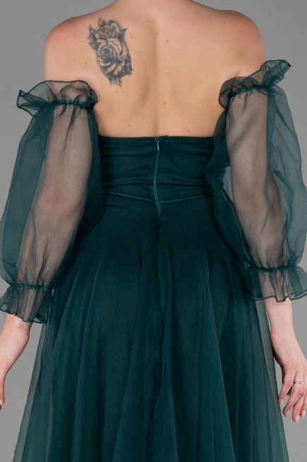 Long Emerald Green Evening Dress ABU2076