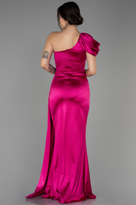 Long Fuchsia Prom Gown ABU3325