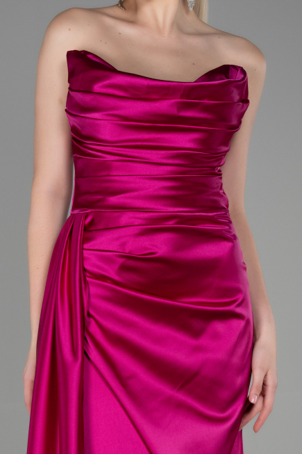 Long Fuchsia Prom Gown ABU1775
