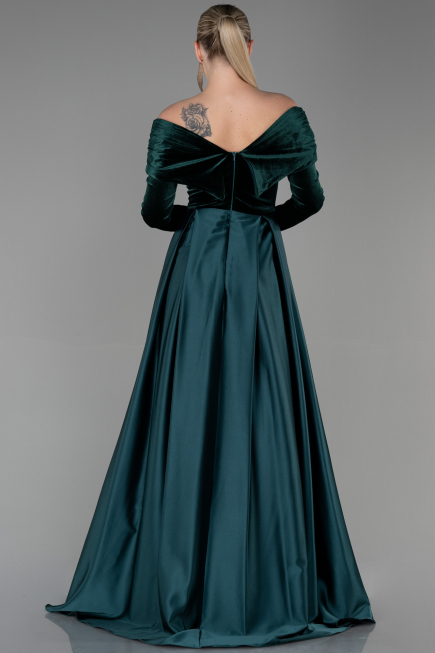 Long Emerald Green Evening Dress ABU2083