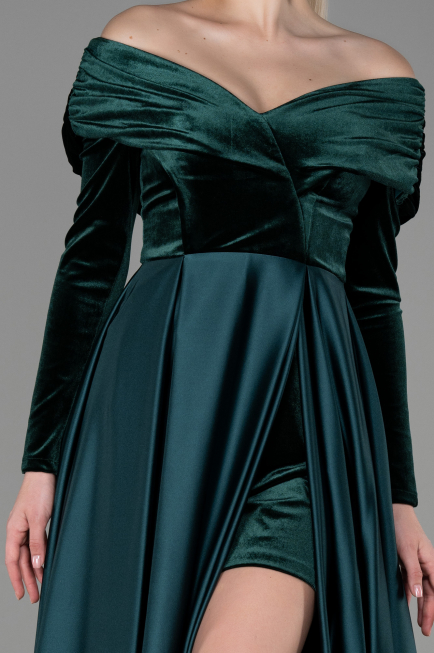 Long Emerald Green Evening Dress ABU2083