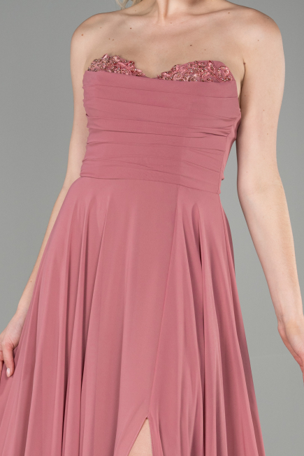 Long Onion Skin Chiffon Evening Dress ABU3343