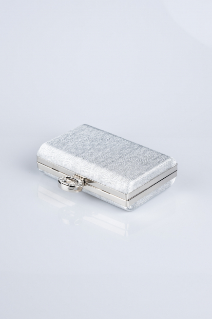 Silver Laser Cut Night Bag SH830