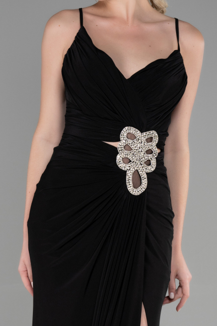 Long Black Evening Dress ABU3363