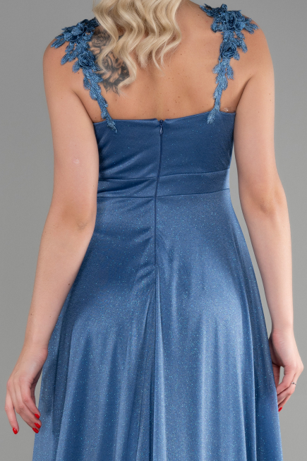 Long Indigo Evening Dress ABU2307