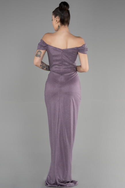 Long Lavender Prom Gown ABU3473