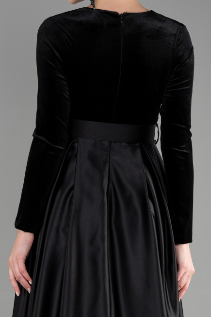 Long Black Evening Dress ABU3388
